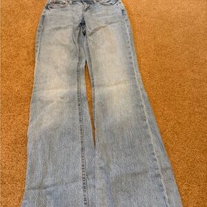 Aeropostale Light Blue Flare Leg Jeans